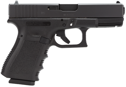 GLOCK 23V, V Series, Compact, .40S&W, 4.02" Marksman Barrel, nDLC Finish, Fixed Sights, Ambidextrous Slide Stdextrous Slide Stop Lever, Flared Mag Well, No Finger Grooves, Ambidextrous Slide Stop Lever, 10rd, 3 mags