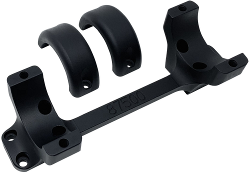 DNZ Game Reaper Scope Mount/Ring Combo For Rifle Browning X-Bolt 30mm Tube High Rings 1.19" Mount Height For Short Action Matte Black Aluminum