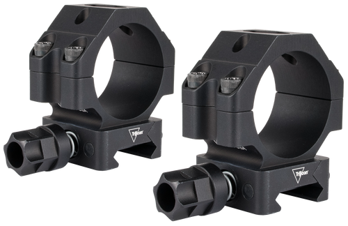 Trijicon Scope Rings, 35mm Low, Q-LOC, Fits Picatinny, Anodized Finish, Black