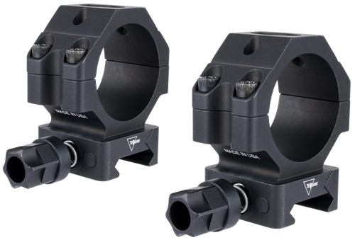 Trijicon Scope Rings, 35mm Medium, Q-LOC, Fits Picatinny, Anodized Finish, Black