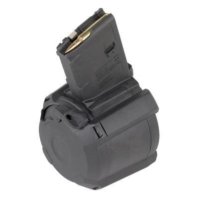 Magpul D-60 Gen 3 AR-15/M4 223/5.56mm Drum Magazine, Black, 60rd