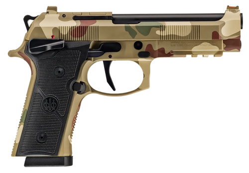 Beretta 92XI FS 9mm 4.7" Barrel, Frogskin Camo 2x10rd Mags