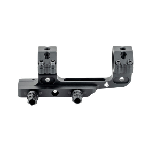 IRAYUSA Cantilever Scope Mount, 30mm, 1.63" Height, Hardcoat Anodized Finish, Black, Fits Picatinny