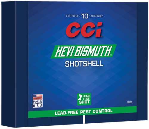 CCI Ammunition Hevi-Bismuth, 38 Special/357 Magnum, Bismuth Shot, Aluminum Case, 10rd Box