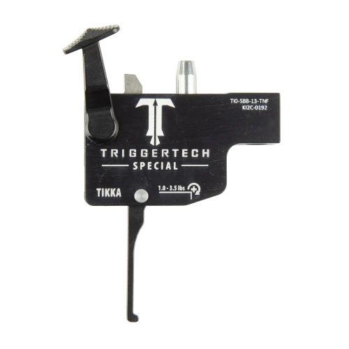 TriggerTech Special, Trigger, Fits Tikka T3/T3x/T1x, Straight Flat Lever Trigger, Black