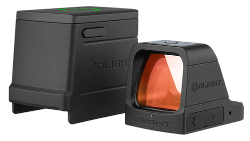 Osight Red Dot Matte Black 1x 3 MOA Red Dot Reticle, Magnetic Charging Cover, 407c/507c footprint