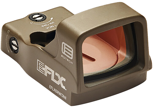 EOTech EFLX, Mini Reflex Sight, Aluminum Housing, 6 MOA Dot, DPP Footprint, Tan/FDE