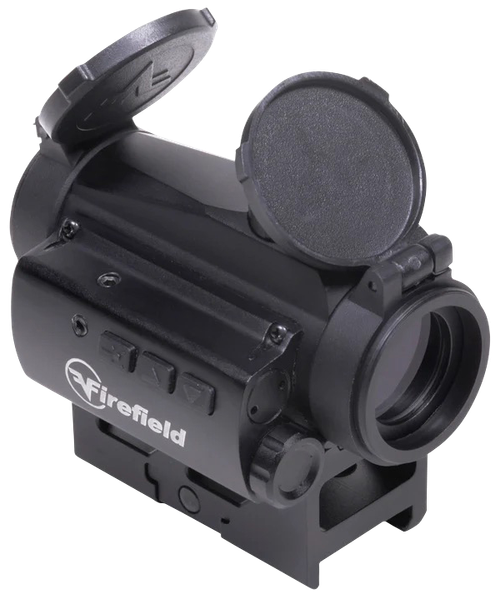 Firefield Impulse Compact Laser Matte Black 1x 22mm Dual Illuminated (Red/Green) Circle Dot Reticle Features Red Laser Includes Battery/Lens Caps 1 X 2 MOA Dot/ 30 MOA Ring