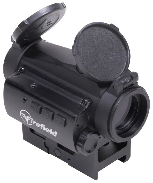 Firefield Impulse Compact Laser Matte Black 1x 22mm Dual Illuminated (Red/Green) Circle Dot Reticle Features Red Laser Includes Battery/Lens Caps 1 X 2 MOA Dot/ 30 MOA Ring