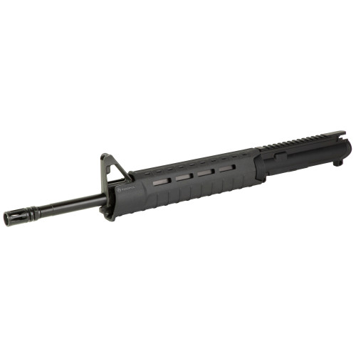 Aero Precision AR-15 Complete Upper, 223 Remington/5.56mm, 16" Barrel, Magpul MOE Handguard, A2 Front Sight Block, Mid Length Gas System, Anodized Finish, Black, Does Not Include BCG or Charging Handle