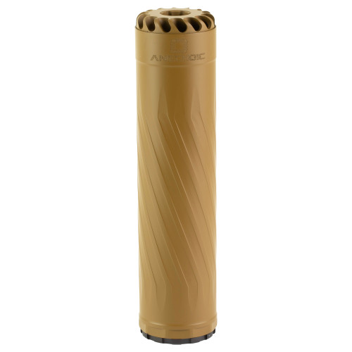 ANECHOIC 45 458 Winchester Magnum/45 Cal, Titanium Construction, Cerakote Finish, Flat Dark Earth, Includes 5/8X24 Direct Thread Mount