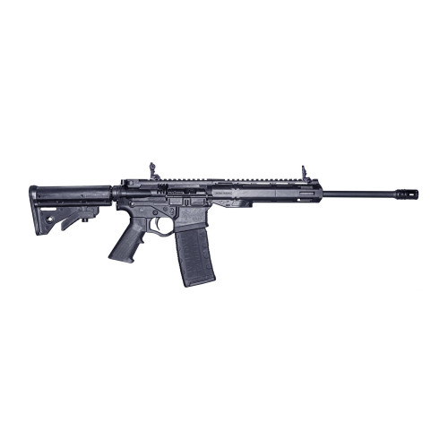 ATI Alpha Maxx 300 Blackout 30rd,16" Black Threaded Barrel, Black Picatinny Rail Polymer Receiver, 9" Polymer Handguard, ATI MM4 Black Stock, Black Polymer Grip