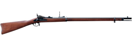 Uberti Springfield Trapdoor Army 45-70 Government, 32.5" Barrel, Walnut, Black Rec, 1rd