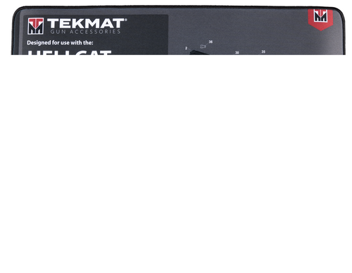 TekMat, Ultra Mat, Springfield Hellcat, Cleaning Mat, Thermoplastic Surface Protects Gun From Scratching, 1/4" Thick, 15"X20", Tube Packaging, Black
