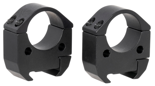 Talley Manufacturing Modern Sporting Rings, Fits Picatinny Rail System, 1" High, Black, Alloy