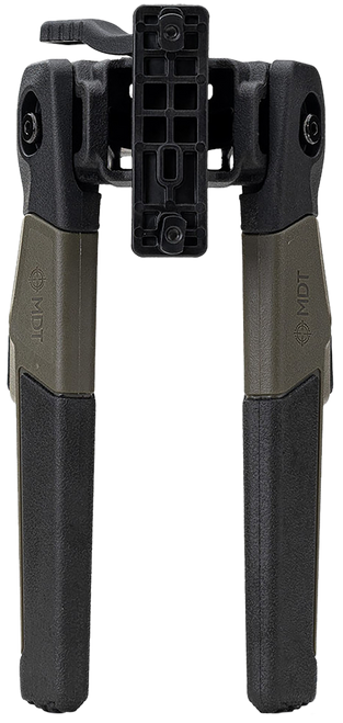 MDT ORYX Bipod, Height Adjustable, Adjustable Tilt (Cant) Tension Lever, M-Lok Attachment Interface, High Strength Polymer Construction, Matte Finish, Black and Olive Drab Green