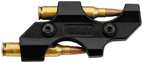 MDT Spare Round Holder, Black, Polymer Construction, Fits M-LOK, Holds (2) Rounds