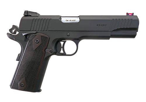 TR Imports 1911 45 ACP 7rd Overall Black, Black Polymer Grip