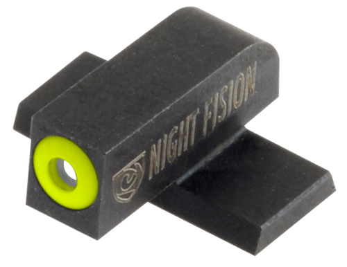 Night Fision Night Sight Set Square Front/U-Notch Rear Springfield XD/XD(M)/XD-M2 Green Tritium Yellow Outline Front Green Tritium White Outline Rear Black