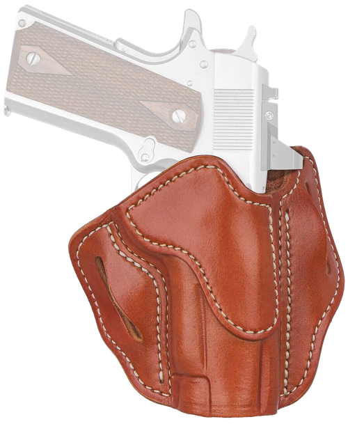 1791 Gunleather BH1S Optic Ready Outside Waistband Classic Brown Leather Belt Slide Fits 1911 Fits 3.5-4.25" Barrel