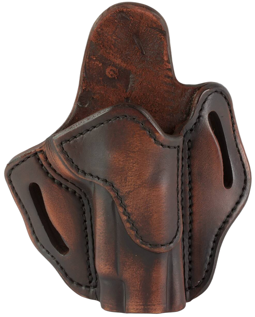 1791 Gunleather BH1 Optic Ready, Outside Waistband Belt Holster, Fits Optic Ready Commander Size 1911, Matte Finish, Vintage Leather