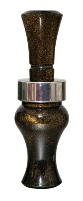 Echo Calls Meat Hanger Double Reed Mallard Sounds Attracts Ducks Black Gold Pearl Acrylic