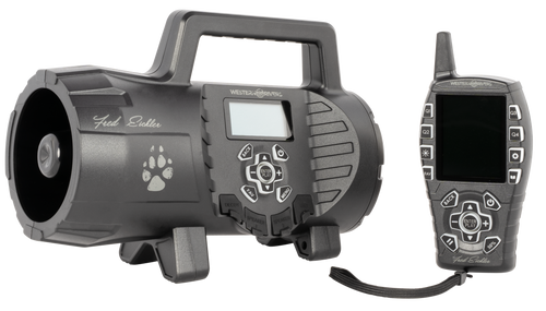 Western Rivers WRC-EGC-SS Eichler Single Speaker Electronic Call Multiple Sounds Attracts Predators Features Remote Control Black Plastic