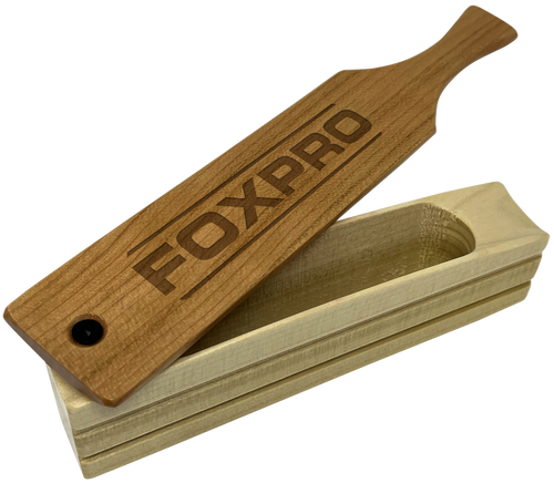 Foxpro POPLARWATERPROOFBOX Popbox Box Call Turkey Sounds Brown