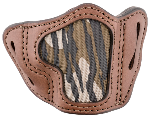 1791 Gunleather BHC Optic Ready Belt Holster Size C Outside Waistband Open Top Style made of Leather with Brown/Mossy Oak Finish & Belt Loop Mount Type fits Glock 43, Walther PPQ & Sig P365 for Right Hand