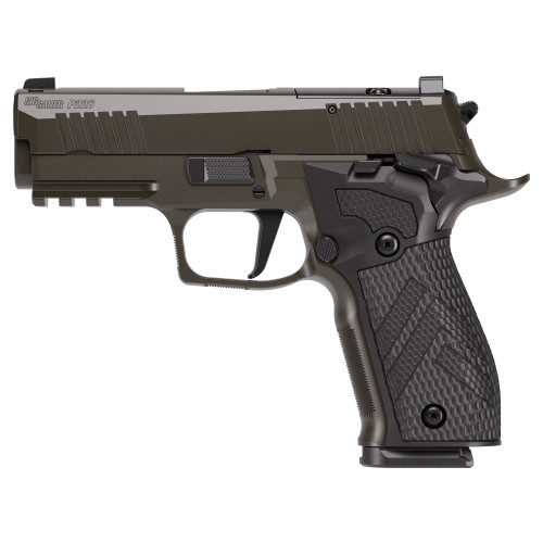 Sig P226, X-Series Legion 9mm, 3.8" Barrel, Cerakote Finish, Legion Gray, Sig-Loc Pro Optics Ready Slide, X-Ray 3 Night Sights, Manual Safety, G10 Grips, 18rd, 3 mags