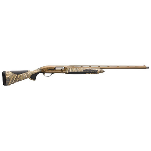 Browning Maxus II Wicked Wing 12 Ga 26" 3.5" Burnt Bronze, Realtree Max-5 Fixed Overmolded Grip Paneled Stock, 4rd 
