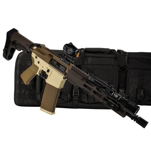 Shark Coast Drake AR15 Pistol Bundle Exclusive 5.56 NATO 30+1 10.50" Barrel, M-LOK Handguard, SBA3 Brace, Vortex Crossfire Optic, Streamlight ProTac