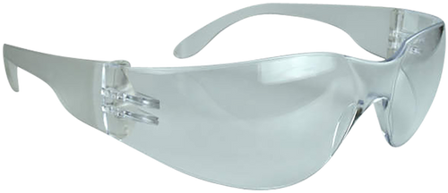 Radians Mirage Safety Eyewear Adult Clear Lens Polycarbonate Clear Frame