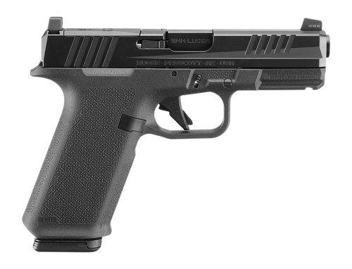 Ruger RXM F/NS Full Size, 9mm, 4" Barrel, Nitride Finish, Black Slide, Magpul EHG Black Frame, Optics Ready, Front Night Sight, 17rd, 2 Magpul PMAG 17 GL9 mags