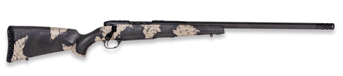 Weatherby Mark V Backcountry Guide Full Size 6.5-300 WBY Mag 3rd,26" +2" Carbon Fiber BSF Threaded Barrel, Graphite Black Cerakote Steel Drilled & Tapped Receiver, Black Olive Green &