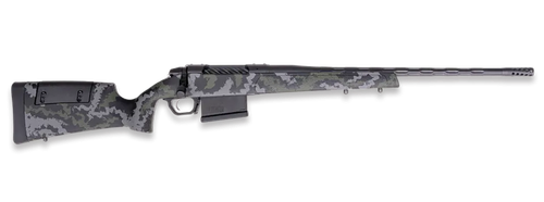 Weatherby 307 Range XP 2.0 6.5 Weatherby RPM, 26" Graphite Black Threaded, Drilled-Tapped, Black-Gray-Green Sponge, Adj Cheek, Muzzle Brake, 5rd
