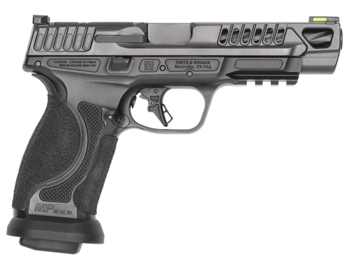Smith & Wesson M&P M2.0 Competitor Heavy Duty 9mm, 5" Spiral Fluted Barrel, Optics Ready, No Manual Safety, 17rd, 4 mags