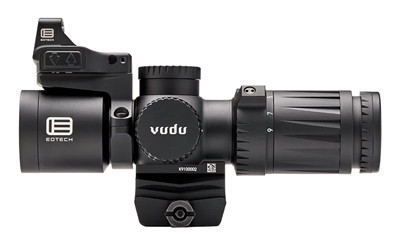 EOTECH Vudu 3-9x32 SFP Ultra-Short Riflescope - MR5 Reticle (MOA)Package Kit Containing Riflescope, Integrated Mount, EFLX w/mount