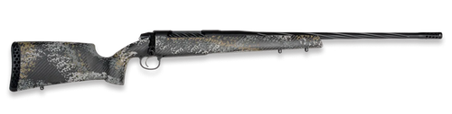 Weatherby 307 Alpine ST 240 WBY Mag 5rd,24" Graphite Black Cerakote Spiral Fluted Threaded Barrel, Steel Drilled & Tapped Receiver, Carbon Fiber Gray, Light Gray & Gold Sponge Accents F