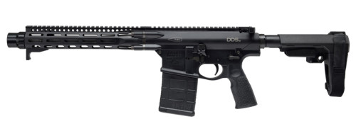 Daniel Defense DD5 P 308 Win/7.62 NATO, 12.5" Barrel, Mid-length Gas, DLC Black, Linear Comp, 10.5" Free-float M-Lok, SBA3 Brace, 20rd