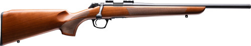 CVA Cascade Rimfire Classic, Bolt Action , 22 LR, 18" Threaded Barrel, 1/2x28 Thread Pitch, Matte Finish, Black, Walnut Stock, 10rd