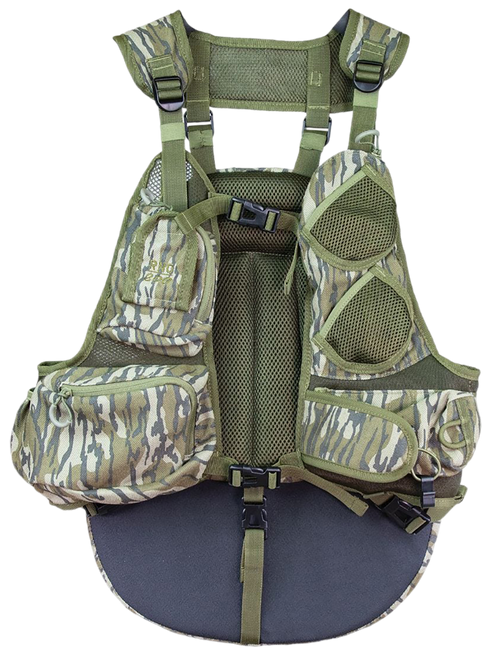 Knight & Hale Run N Gun Turkey Vest Mossy Oak Bottomland