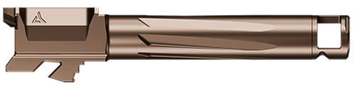 RADIAN RAMJET Barrel, AFTERBURNER Compensator, 9mm, DLC Finish, Bronze and Black, INTRA-LOK Mounting System, Fits GLOCK 17 Gen 5