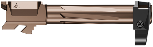 Radian Weapons RAMJET, Barrel with AFTERBURNER Compensator, 9mm, Radianite Finish, Bronze, INTRA-LOK Mounting System, Fits GLOCK 48