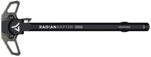 Radian Raptor Charging Handle AR-15/M16, 7075 Aluminum, Mil-Spec Radian Gray Anodized Finish
