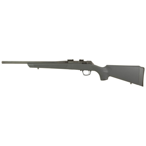 CVA Cascade 22 LR, 18" Threaded Barrel, Matte Black, Gray Stock, 10rd