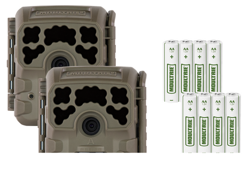 Moultrie MCG-14074 Micro-32i Kit Green 32MP Resolution MicroSD Card Slot/Up to 32GB Memory 2 Pack