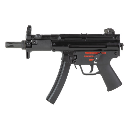 Century Arms AP5 Navy (MP5 Clone) 9mm 30+1 5.8" Threaded Barrel, Black Lacquered Phosphate Steel Stamped MKE Receiver, Picatinny Rear Cap, Navy Style Grip