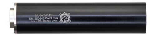 Inland ILM Suppressor 9mm 6" Alum 1/2X28 DT Black