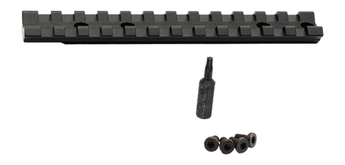 Savage Arms Scope Rail Revel Black Aluminum 8.40" Long
